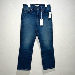 Good American Good Petite Straight Jeans